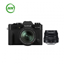 Máy ảnh Fujifilm X-T30 Mark II Kit XF18-55mm + XF35mm F2 R WR/ Đen