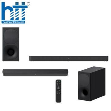 Loa thanh 2.1 kênh với loa subwoofer không dây mạnh mẽ HT-S400
