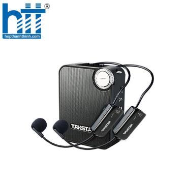 Loa trợ giảng E500W phiên bản sử dụng hai micro không dây cài đầu