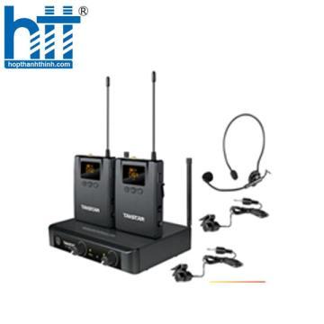 Bộ micro không dây cài đầu, cài áo kênh kép X3PP