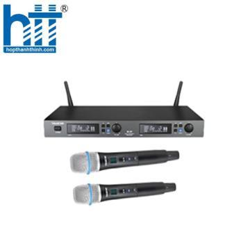Bộ micro không dây hai kênh chất lượng cao M2-R phiên bản micro cầm tay