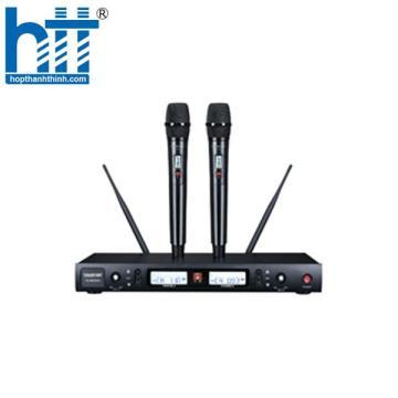 Bộ micro không dây cầm tay UHF kênh kép TS-8808HH
