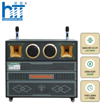 Loa Kéo Bình & Điện Nanomax Pro-215