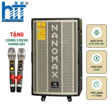 Loa Kéo Nanomax K-368 Công Suất 400w