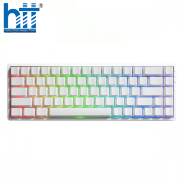 Bàn phím cơ MonsGeek FUN68 HE White Glare Magnetic