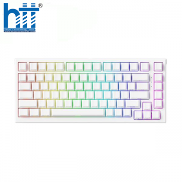 Bàn phím cơ Akko TAC75 White HE Astrolink Magnetic Switch