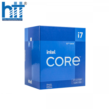 Bộ vi xử lý Intel Core i7 12700F / 2.1GHz Turbo 4.9GHz / 12 Nhân 20 Luồng / 25MB / LGA 1700