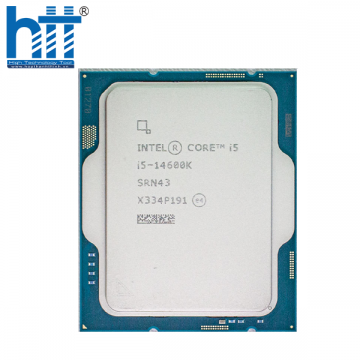 Bộ vi xử lý Intel Core i5 14600K / Turbo up to 5.3GHz / 14 Nhân 20 Luồng / 24MB / LGA 1700