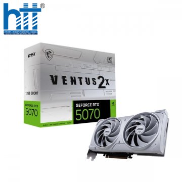VGA MSI GeForce RTX 5070 12G VENTUS 2X OC WHITE