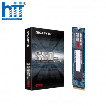 Ổ Cứng SSD GIGABYTE 256GB M.2 2280 PCIE NVME GEN 3X4 (ĐỌC 1700MB/S, GHI 1100MB/S) - (GP-GSM2NE3256GNTD)