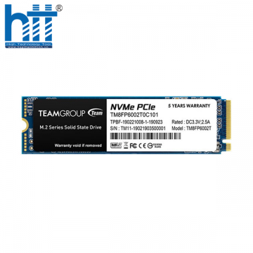Ổ Cứng SSD TEAMGROUP MP33 512GB M.2 2280 PCIE 3.0X4 (ĐỌC 1700MB/S, GHI 1400MB/S) - (TM8FP6512G0C101)