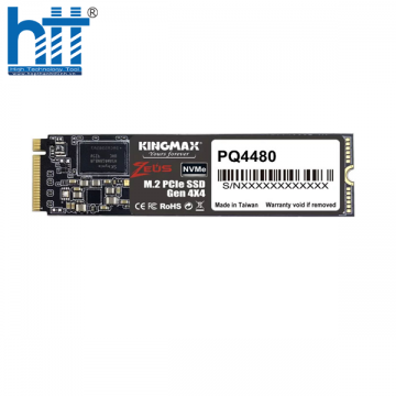 Ổ Cứng SSD KINGMAX ZEUS PQ4480 1TB M.2 2280 PCIE NVME GEN 4X4 (ĐỌC 3500MB/S - GHI 2700MB/S) - (KMPQ44801TB)