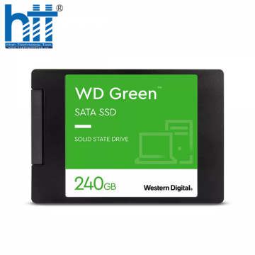 Ổ Cứng SSD WD GREEN 240GB SATA 2.5 INCH (ĐỌC 545MB/S - GHI 465MB/S) - (WDS240G3G0A)
