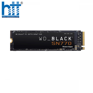 Ổ Cứng SSD WD SN770 BLACK 500GB M.2 2280 PCIE NVME 4X4 (ĐỌC 5000MB/S - GHI 4000MB/S) - (WDS500G3X0E)