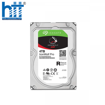 Ổ cứng nas Seagate IronWolf Pro 4TB ST4000NE001 (3.5Inch/ 7200rpm/ Cache 256MB/ SATA3)