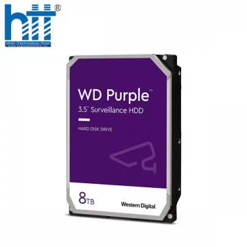 Ổ Cứng HDD WD PURPLE 8TB 3.5 INCH (WD85PURZ)