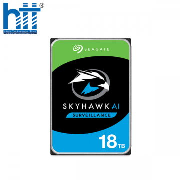 Ổ Cứng HDD SEAGATE SKYHAWK AI 18TB 3.5 INCH, 7200RPM, SATA, 256MB CACHE (ST18000VE002)