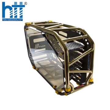 Vỏ máy tính InWin D-Frame 2.0 Black/Gold Platinum