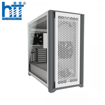 Vỏ máy tính Corsair 5000D Airflow TG White - (CC-9011211-WW)