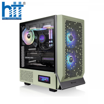 Vỏ máy tính Thermaltake Ceres 300 TG ARGB Matcha Green - Mid Tower