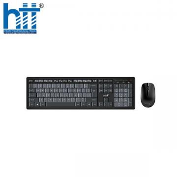 Bộ Phím Chuột Không Dây Genius KM-8200 Dual Color