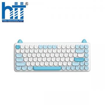 Bàn phím cơ IQUNIX M80 Purry Cat Persian Wireless RGB Kailh Red Switch