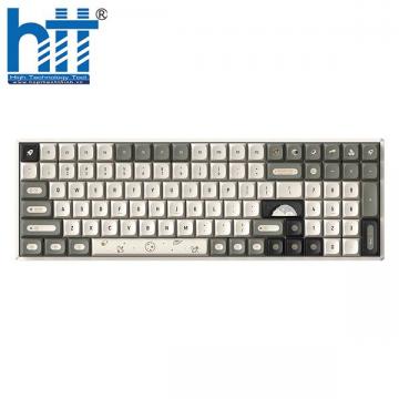 Bàn phím cơ IQUNIX F97 Hitchhiker Wireless RGB Cherry Silent Red