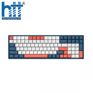 Bàn phím cơ IQUNIX F96 Coral Sea Wireless RGB Cherry MX Switch