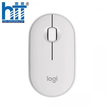 Chuột không dây Logitech Pebble Mouse 2 M350S White 