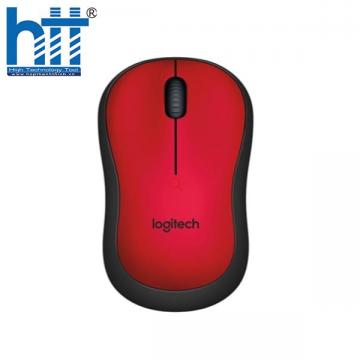 Chuột không dây Logitech M221 (Màu đỏ)