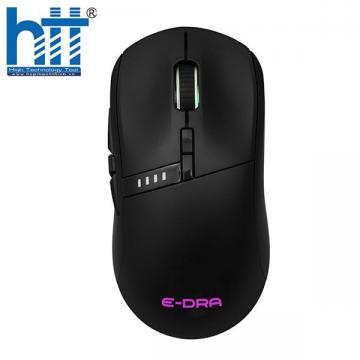 CHUỘT KHÔNG DÂY E-DRA EM620W (USB /RGB/ ĐEN)