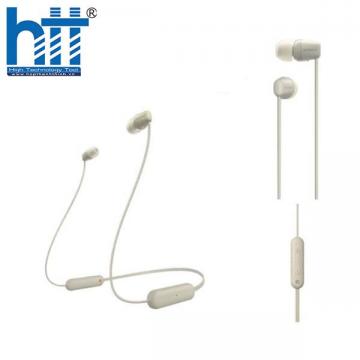 Tai nghe in-ear Sony WI-C100 - Nâu
