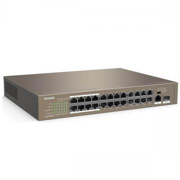 Switch Tenda 24 port PoE TEF1126P-24-250W