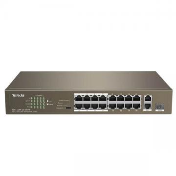 Switch Tenda 16 port PoE TEF1118P-16-150W