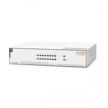 Switch Aruba Instant On 1430 8G 64W R8R46A Gigabit (1000Mbps)/ 8 Cổng/ 8 cổng PoE/ Vỏ Thép