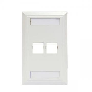 Mặt ổ cắm mạng Faceplates 124-15101WH Norden
