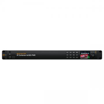 Blackmagic 2110 IP Converter 4x12G PWR