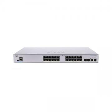 Switch Cisco CBS350 Managed 24-port GE, PoE, 4x10G SFP+ - CBS350-24P-4X-EU