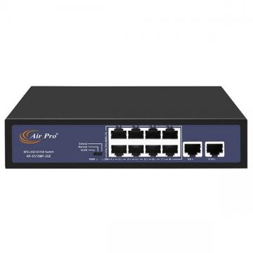 Thiết bị chuyển mạch PoE 8 Ports-2GE AP-ES108P-2GE