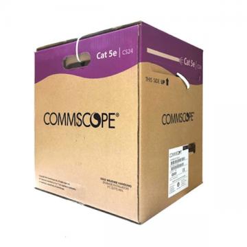 Cáp Mạng COMMSCOPE F/UTP, Cat.5e, 4 đôi, PVC, 24 AWG, Solid, màu trắng, 305m