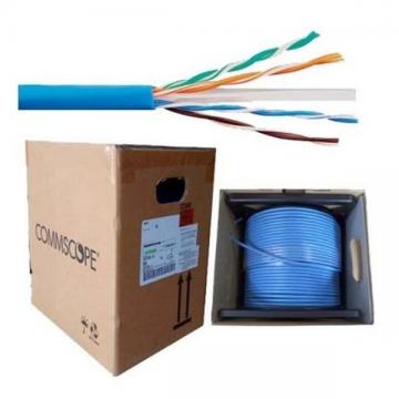 Cáp mạng COMMSCOPE CAT6 4UTP, 23AWG, CM, 305m/thùng , màu xanh