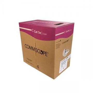 Cáp U/UTP, Cat.5e, 4 đôi , CM, 24AWG, Soild , màu trắng, 305m