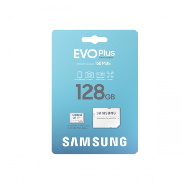 Thẻ nhớ Micro SD Samsung Evo plus 128GB Class 10 Read 160MB/s - Kèm Adapter
