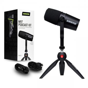 Micro thu âm Shure MV7 + Kit