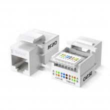 Nhân mạng Cat5/Cat6 góc vào dây 90° T-E296