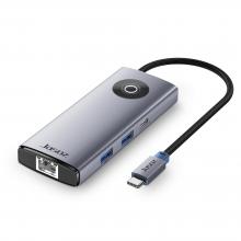 Docking Station Type-C 6 trong 1 0.17m T-H111